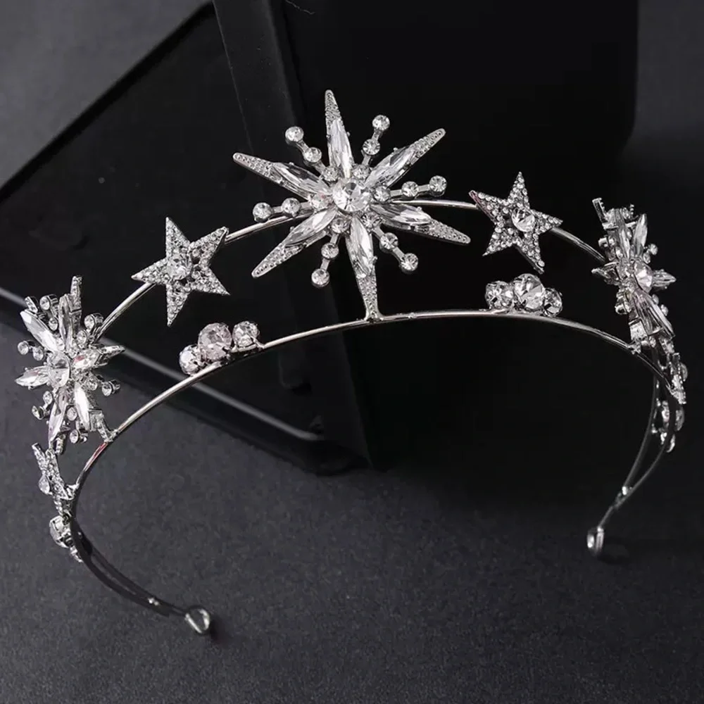 Vintage silver tiara
